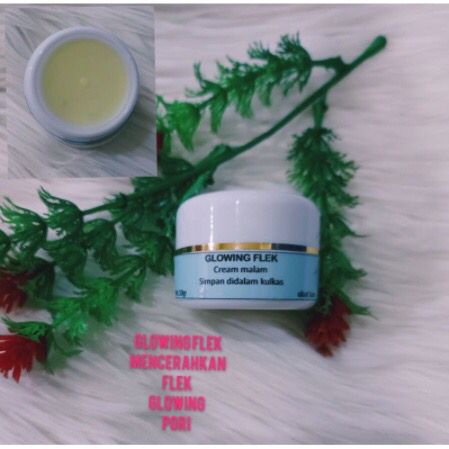 KHUSUS GROSIR   TERLARIS GLOWING FLEK CREAM MALAM || Glowing Flek / Cream Flek / Cream Malam Untuk F