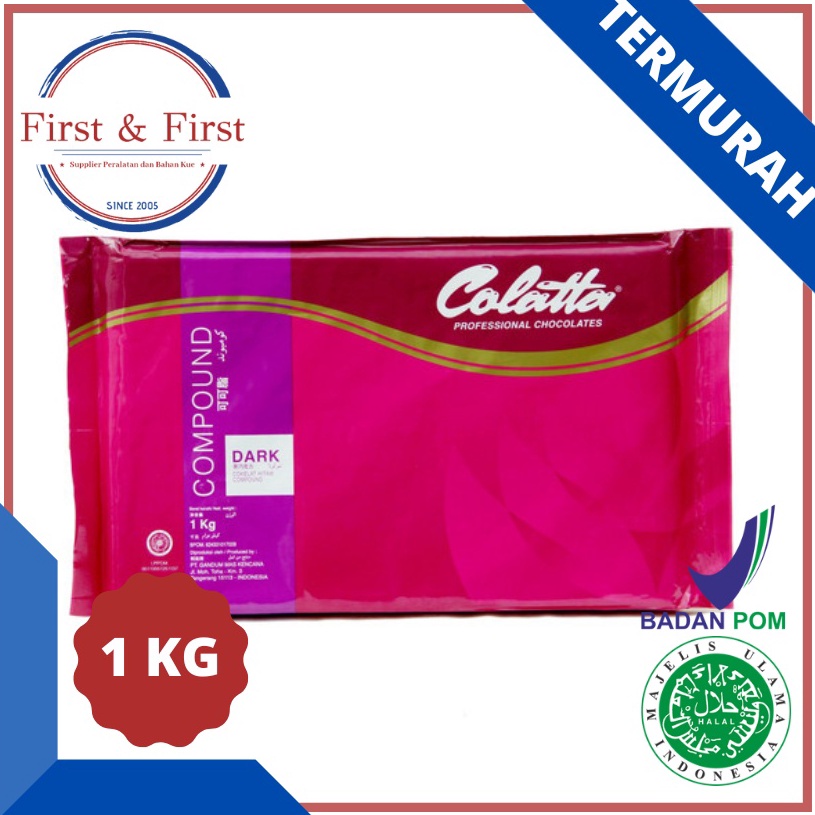 

Terlaku.! Dark Compound Colatta 1kg 82