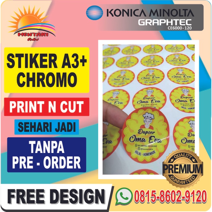 

Best Seller Custom Sticker Chromo Cut 358 Lmbr