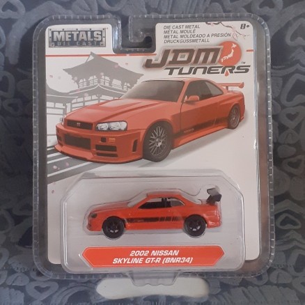 MUST HAVE JADA JDM TUNERS NISSAN SKYLINE R34 MERAH TERLARIS