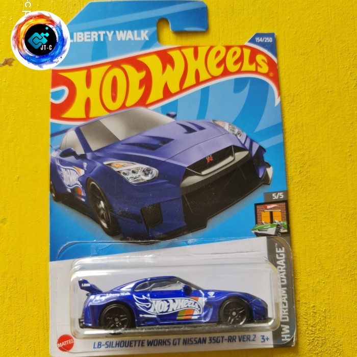 FLASH SALE HOTWHEELS GTR R35 LBWK BIRU TERMURAH