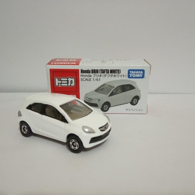 FLASH SALE HONDA BRIO TAFTA WHITE PUTIH DIECAST MOBIL TAKARA TOMY MURAH TERMURAH