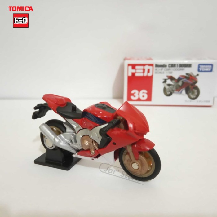 MUST HAVE DIECAST HONDA CBR1000RR TOMICA NO 36 HONDA CBR1000RR TAKARA TOMY ORI TERLARIS