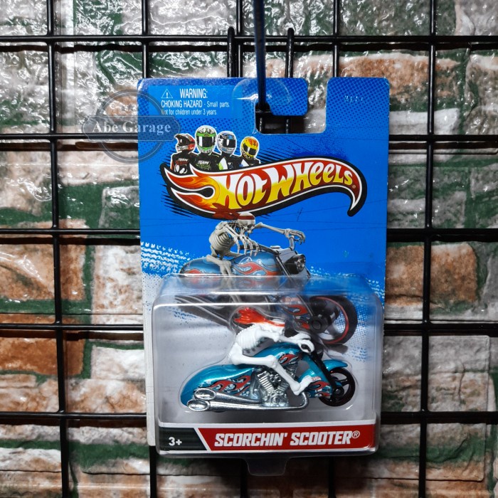 PROMO HOT WHEELS SCORCHIN SCOOTER MOTOR FIGURE TERLARIS