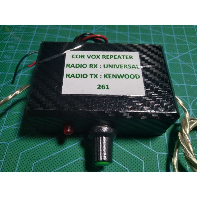 COR VOX REPEATER RIG , RADIO RX UNIVERSAL , RADIO TX KENWOOD TM 261