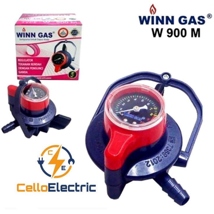 ¯ JY Regulator WINN GAS W 900 M / Regulator Gas LPG / Regulator Winn Gas Meter d Produk Premium ♣.