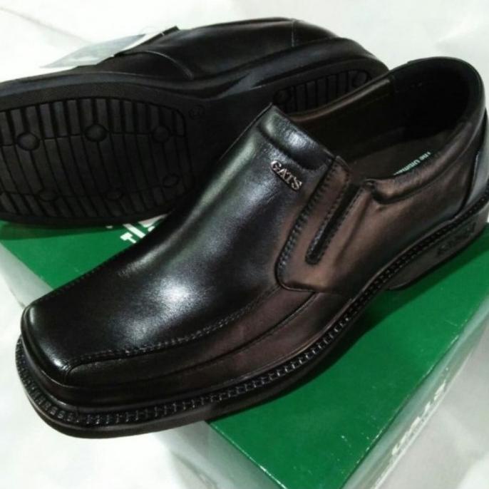 Sepatu Pria Pantofel Kerja Kulit Merk Gats Rf 8007 Original Sasadastore