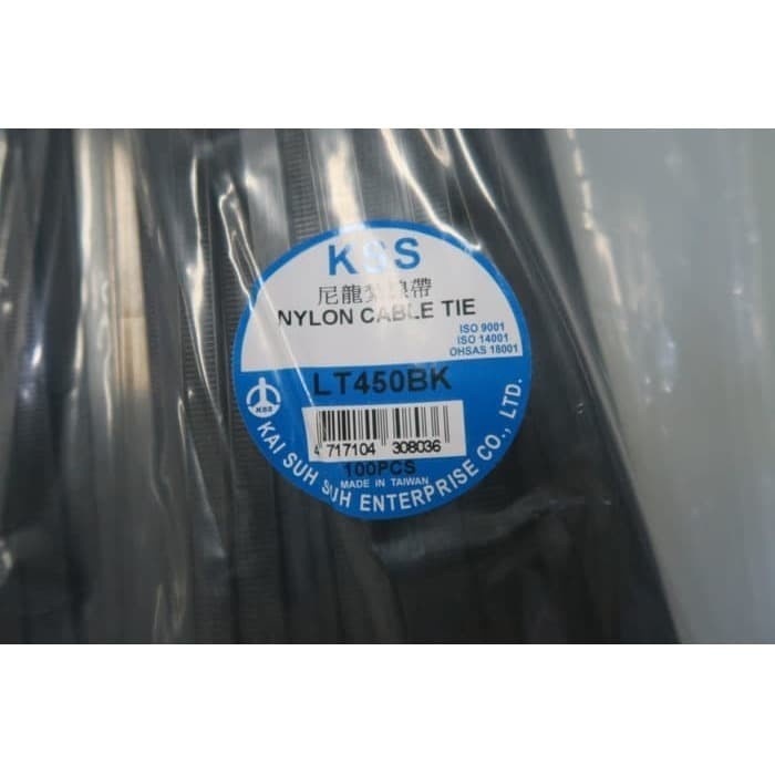 

Terlaris Kabel Ties Kss / Kabel Ties 45Cm Lt450Bk/Wh (450 X 8Mm) Hitam Putih