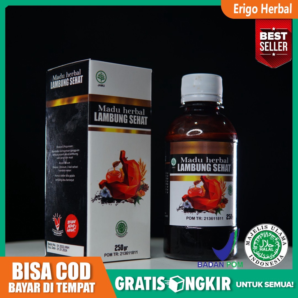 Obat Asam Lambung - Obat Lambung - Obat Maag Asam Lambung - Obat Gerd Asam Lambung - Madu Lambung - 