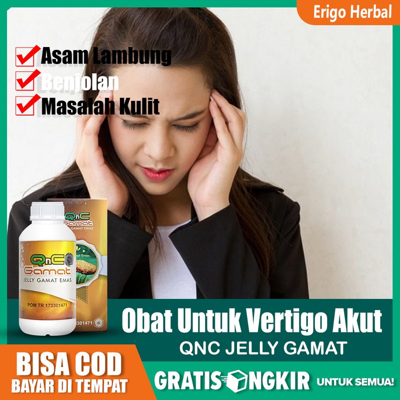 

Obat Vertigo Akut, Pusing, Vertigo Alami Herbal Kleyengan Herbal QnC Jelly Gamat Asli Di Tangerang