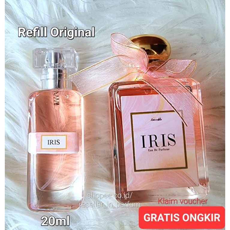 parfume tahan lama Refill IRIS EDP ukuran 20ML kekinian F3V9 pengharum TERPOPULER PROMO BIG SALE ter