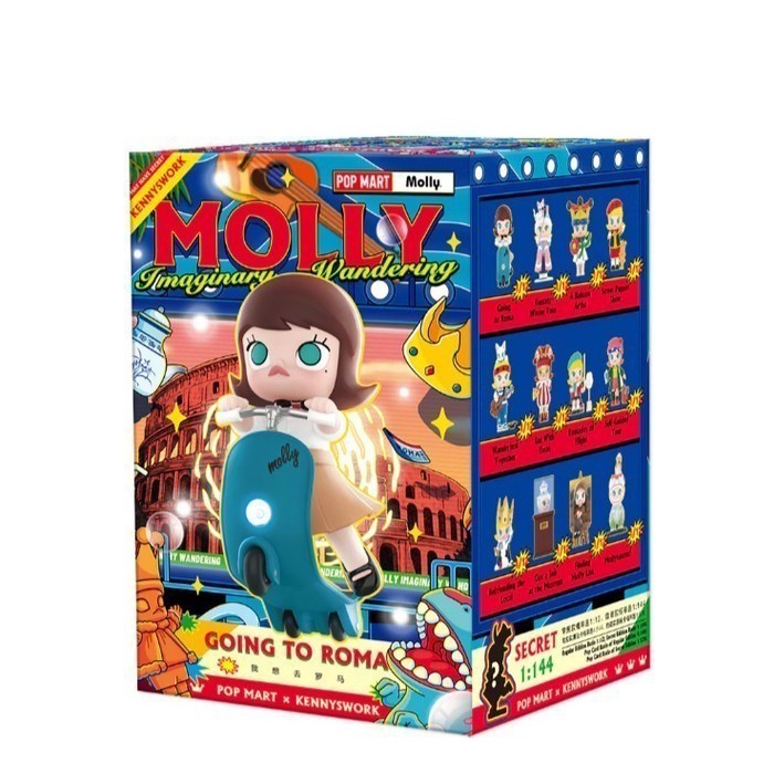 PROMO WANDERLUST TOUR MOLLY IMAGINARY WANDERING KENNYSWORK POP MART TERBARU