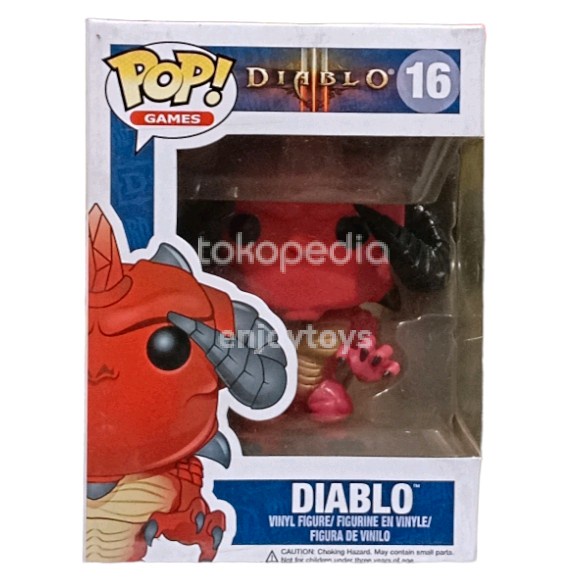 HOT SALE FUNKO POP GAMES 16 DIABLO ORIGINAL TERLARIS