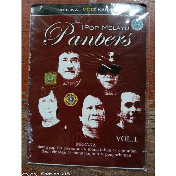 Kaset Vcd original lagu Pop Melayu Panbers vol 1