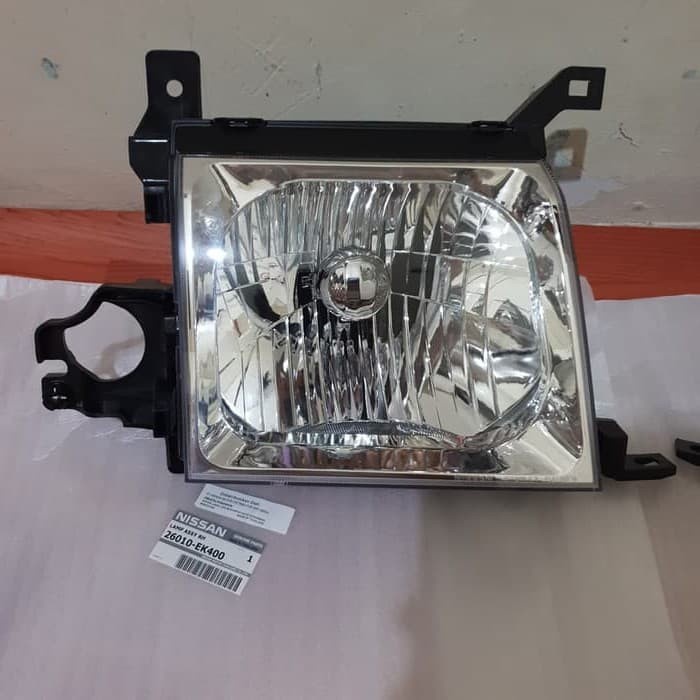 terrano 03 head lamp crystal lampu depan spirit 100% ori nissan heniheni