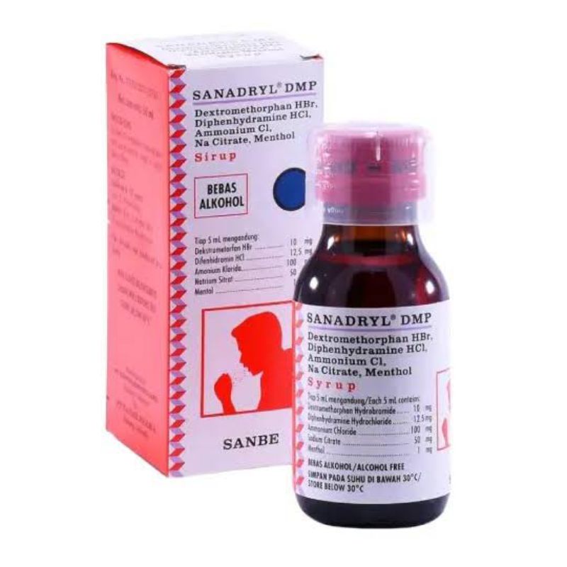 Sanadryl DMP | Obat Batuk Kering