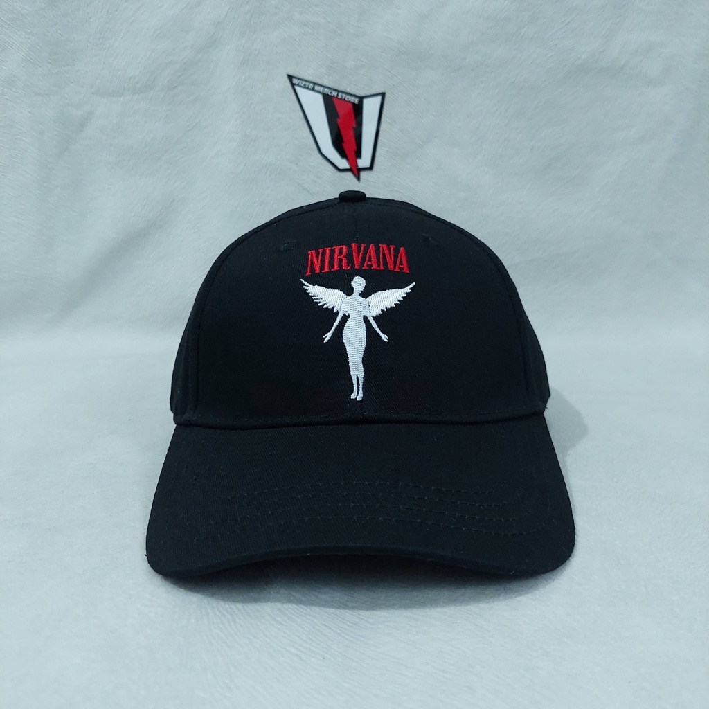 Topi / Baseball Cap Official  NIRVANA - ANGELIC Original