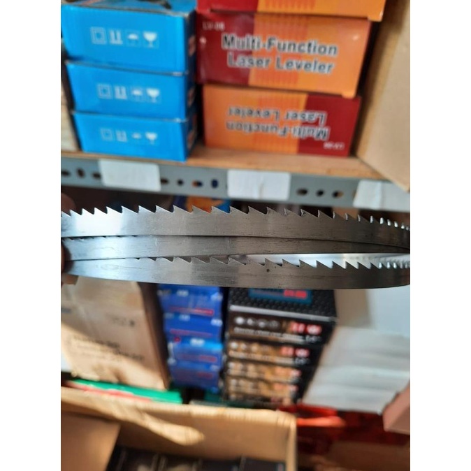 [Dijual]~ Bandsaw Blade 1848Mm X 10Mm X 6T Untuk Mesin Gergaji Bandsaw