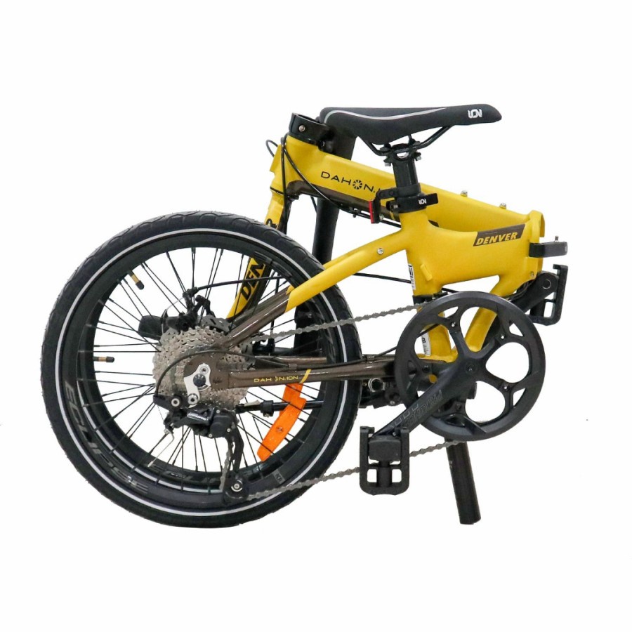 sepeda lipat 20" DAHON ION DENVER Original Garansi 5 tahun - Kuning