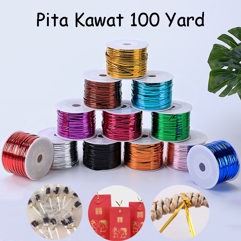 

Pita Kawat - Pita Souvenir 100 Yard
