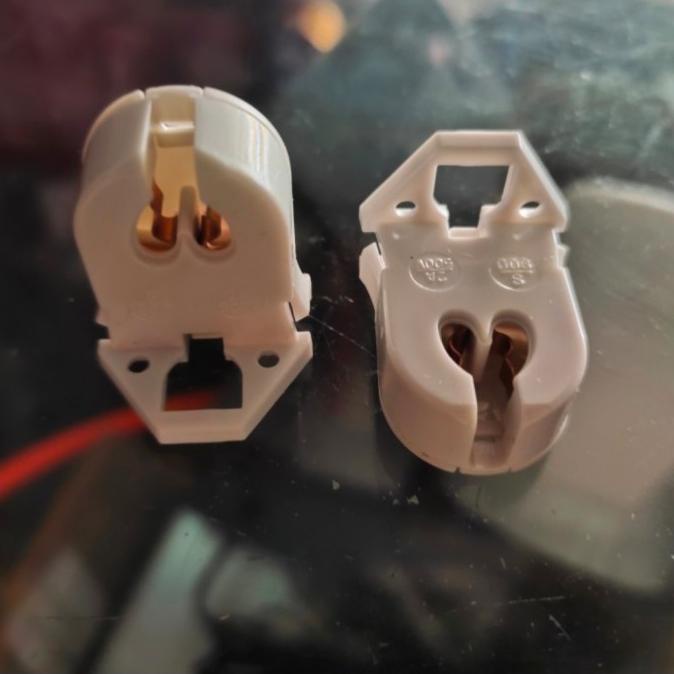 fitting lampu T5/fitting neon T5/dudukan lampu T5 murah