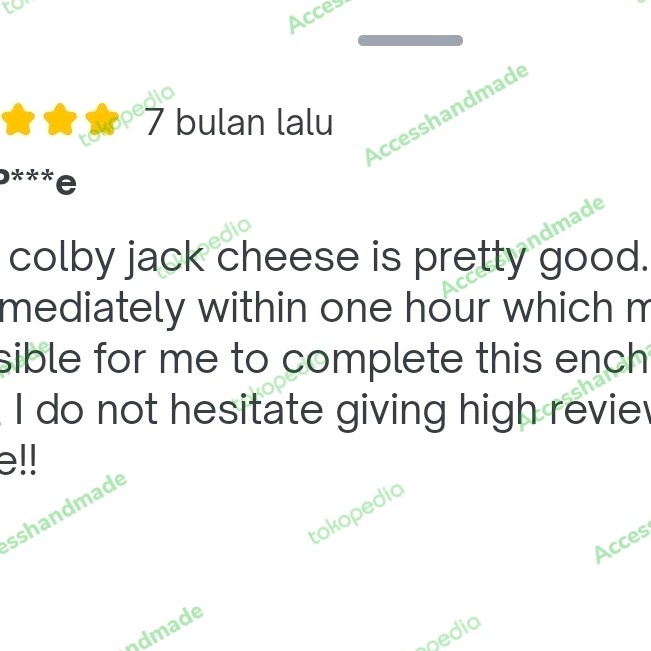 

Colby Ja Cheese 2 tone colour keju import yellow orange se hard