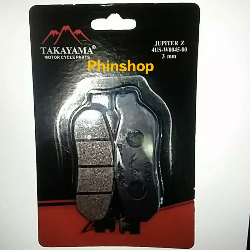 kampas rem depan jupiter Z F1-ZR TAKAYAMA