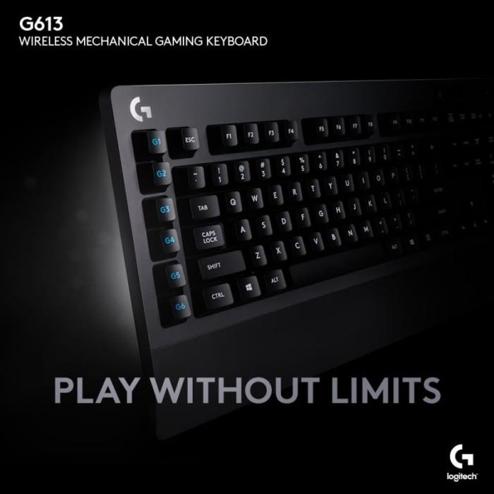 LOGITECH G613 KEYBOARD GAMING WIRELESS MECHANICAL