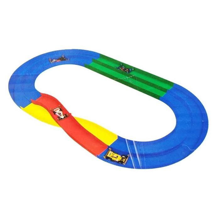 TRACK TAMIYA 2 JALUR LINTASAN / JALANAN TRACK MOBIL BALAP 2 JALUR