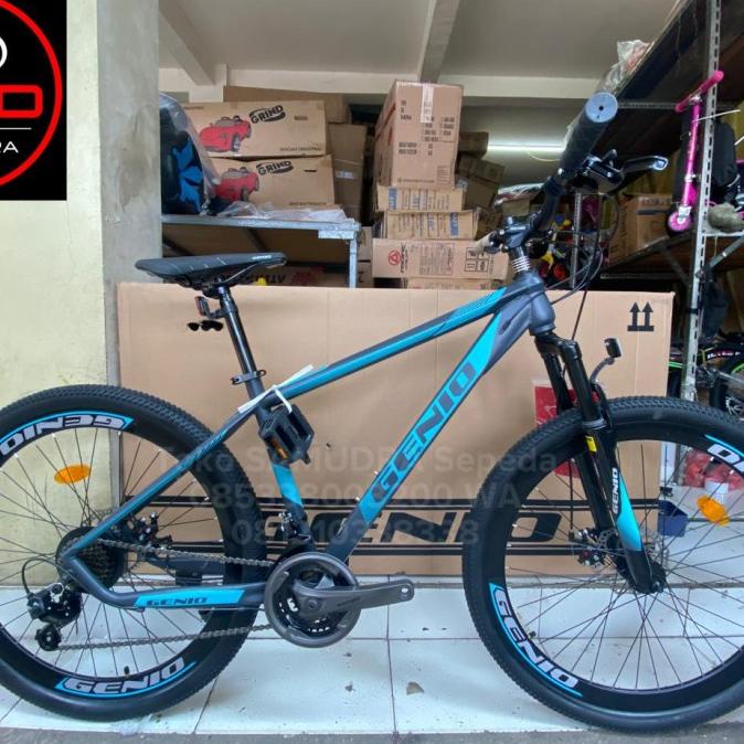 Amu Sepeda Gunung Mtb 27.5 Genio 349 Shimano 8Sp Murah Bdg Bestq