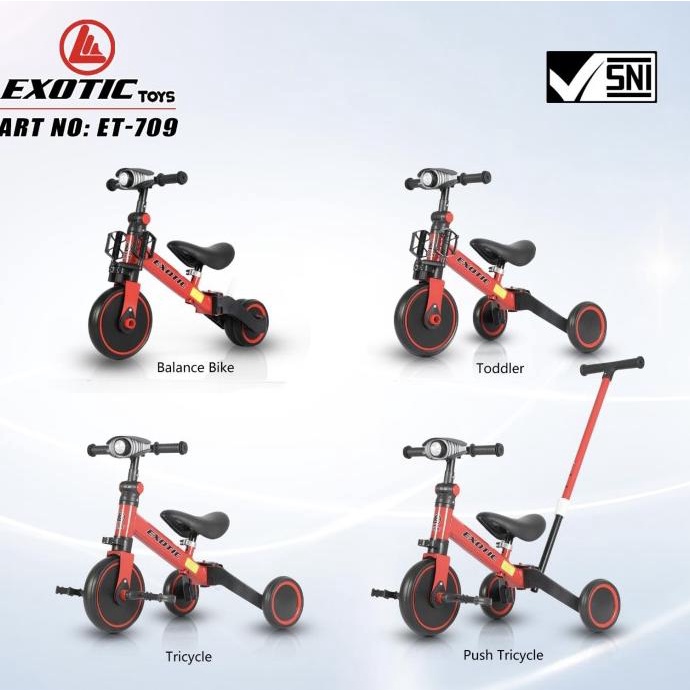 Amu Sepeda Keseimbangan Balance Bike Aviator At-7901 At 7905 At7901 At7905 Bestq