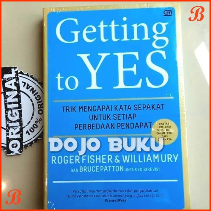 

GETTING TO YES (COVER BARU ISBN LAMA) BY WILLIAM URY, ROGER FISHER | DJB