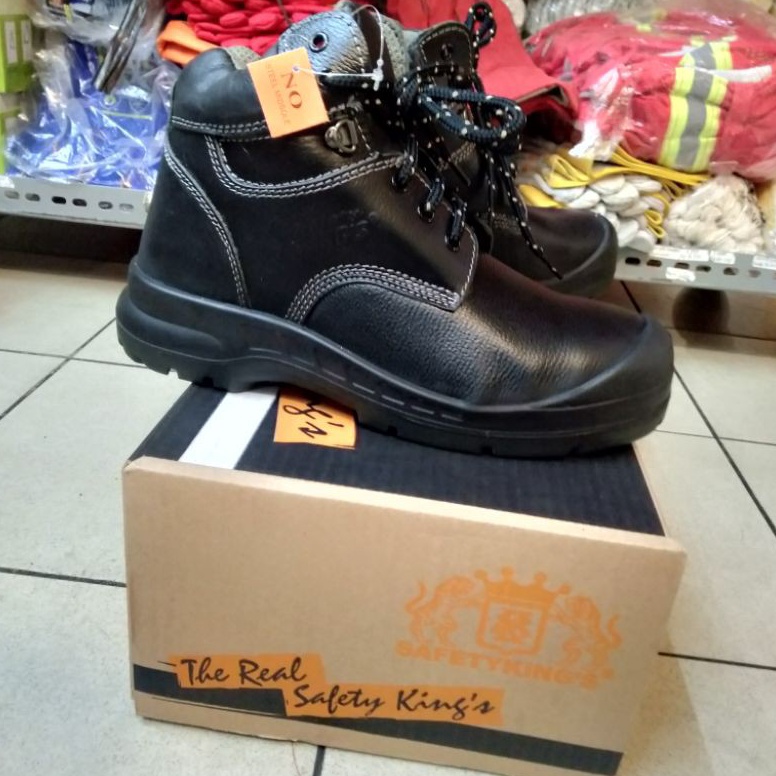 Menarik.. Sepatu Safety King 803x Original / Sepatu Kerja Kings Safety Pria Kulit Asli