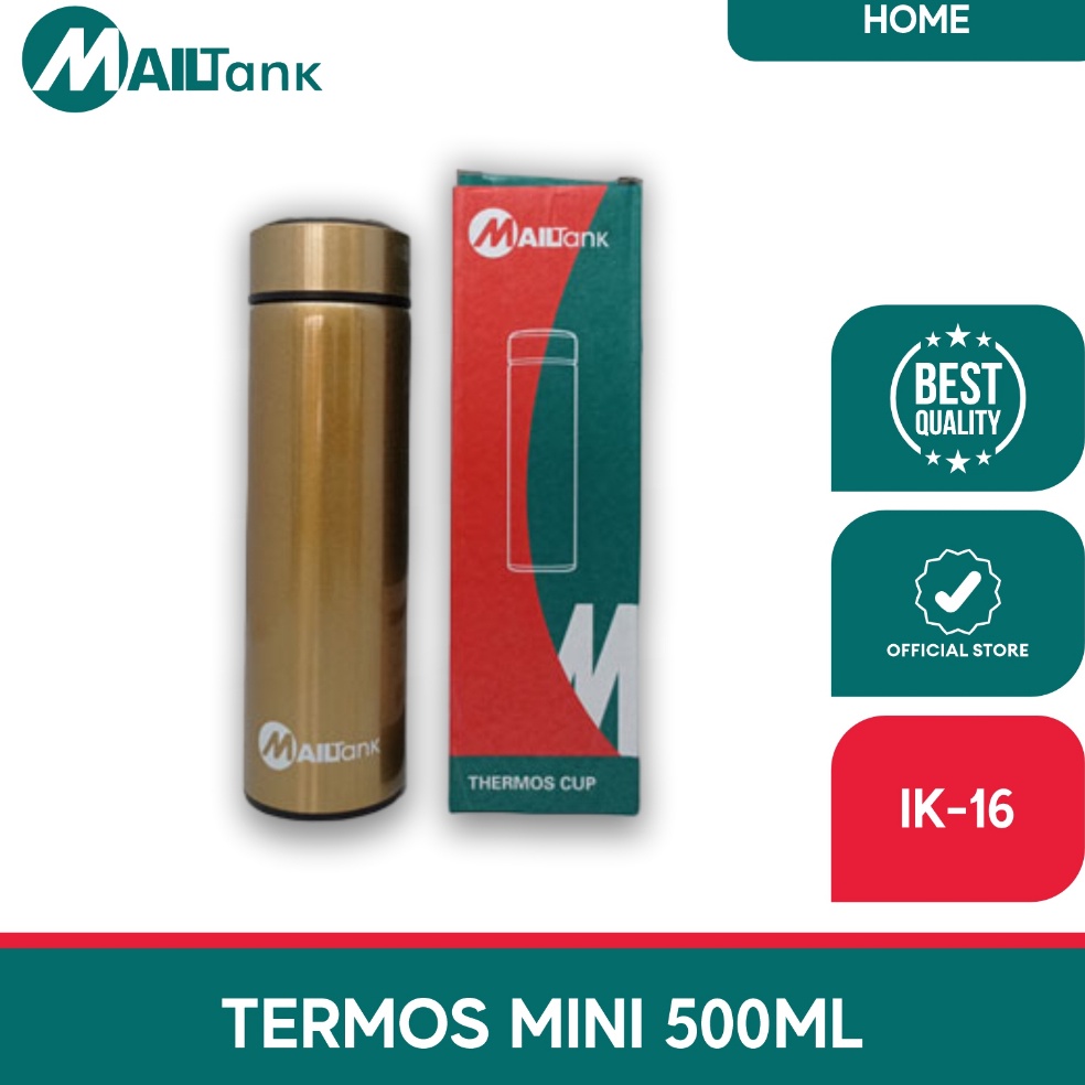 BOOMING. MAILTANK HOME TERMOS LIFE TERMOS AIR PANAS  TERMOS MINI STAINLESS 500ML