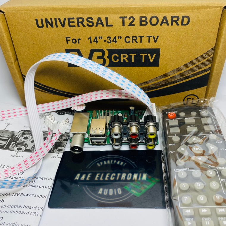 Terkini Tuner Digital TV tabung /Cuner Digital TV Tabung /LED Gantung Full set d Premium Ready stock