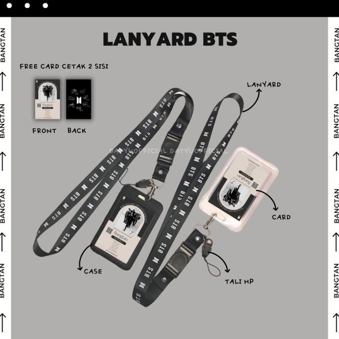 

Terbaru (**) Tali Id Card Kpop Bangtan | Gantungan Kpop Tali Lanyard Un