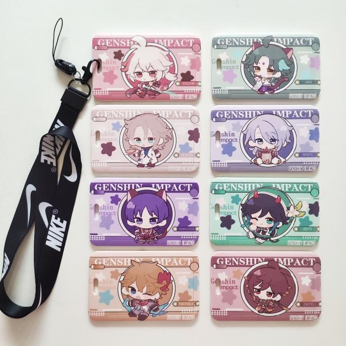 

Terbaru Card Holder Name Tag Lanyard / Kalung Wadah Kartu Genshin Impact 1
