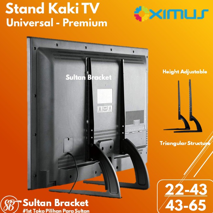 Paling popular Stand Kaki TV 65 55 50 43 32 24 Inch Smart UHD 4K-8K LED OLED CURVED t Paling Dicari 