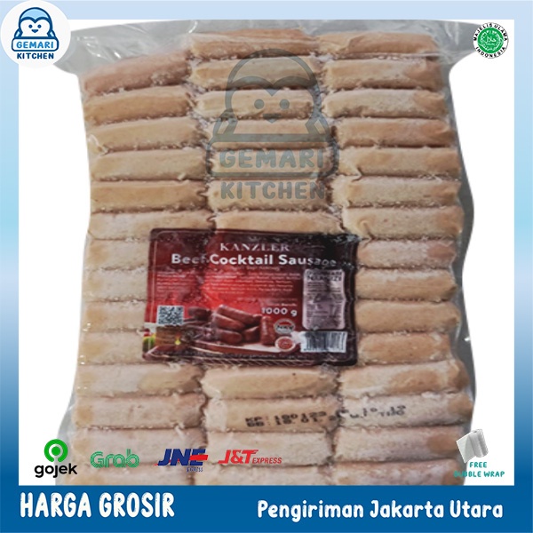 

Sosis Kanzler Beef Cotail 1 Kg