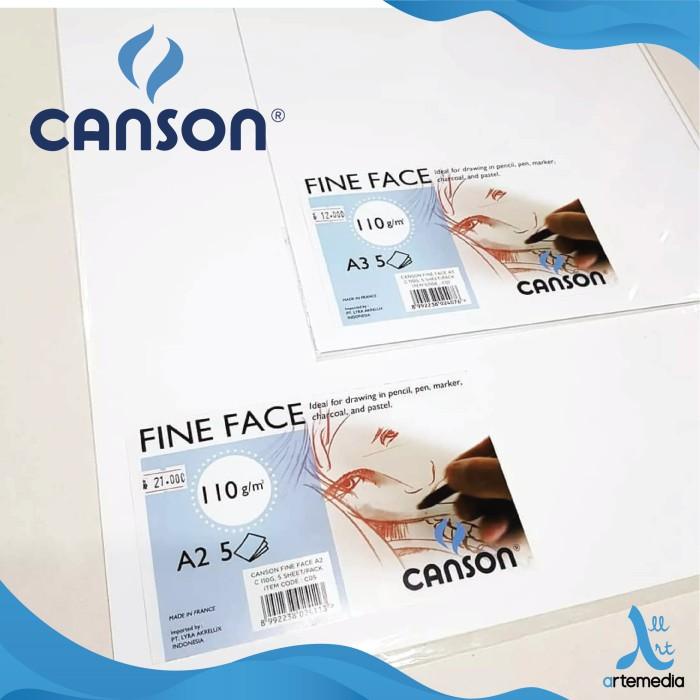 

Kertas Gambar Canson Fine Face A2 Drawing Paper Sheet Set Best Seller