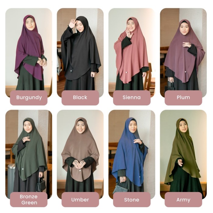 Hijab Bergo Nazifa Hijab Hayuri