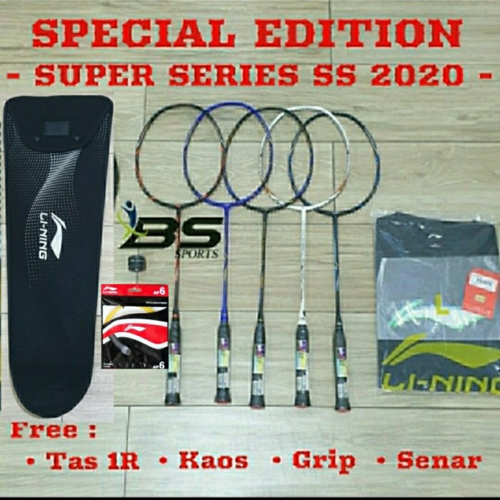 Terlaris Raket Badminton Lining Super Series 2020 Ss 2020 Original 100%