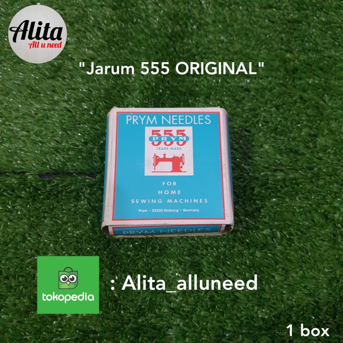 

JARUM MESIN JAHIT 555/ JARUM MESIN 555 PRYM (1 BOX)