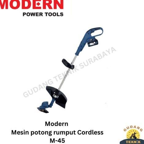 Modern M-45 Mesin potong rumput Cordless 20Volt Lawn mower M45/M 45