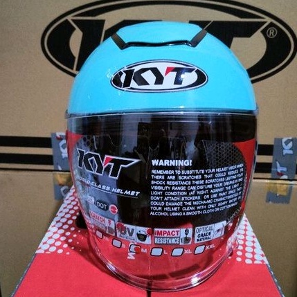 KYT KYOTO R SOLID AQUA BLUE