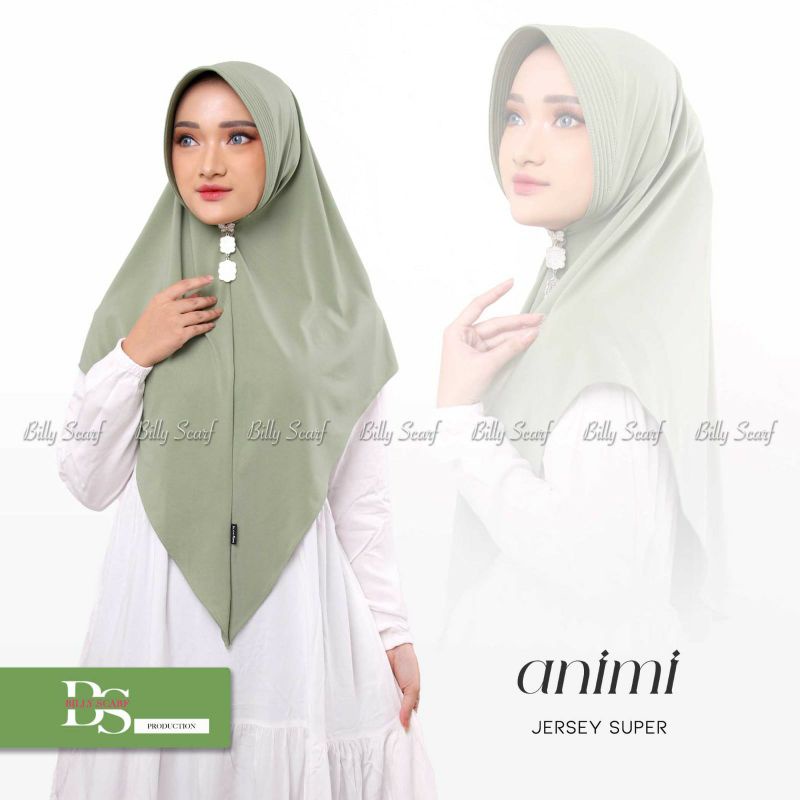 Jilbab Bergo Simple Animi Ori Billy Scarf