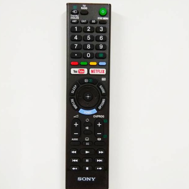 CHEKOUT REMOT / REMOTE TV SONY BRAVIA LCD/LED SMART TV ANDROID GRADE ORIGINAL YOUTUBE RMT-TX202P / R