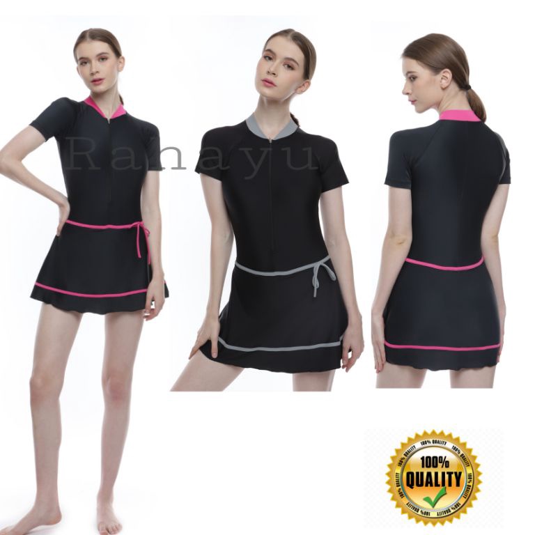 Paling Laris.. Baju Renang wanita/baju renang wanita dewasa.baju renang Rok Wanita Dewasa . Diving R