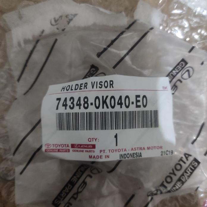 Penahan Sunvisor Cantolan Sunvisor Innova Fortuner 2004-2022 Original