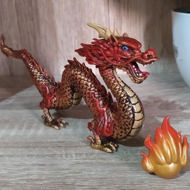 Dragon Warrior Naga Merah Figure kWs Loose